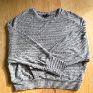 Soft gray sweater